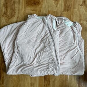 2 Kyte Baby Sleepsacks, Medium (6-18 month), 1.0 TOG, Blush